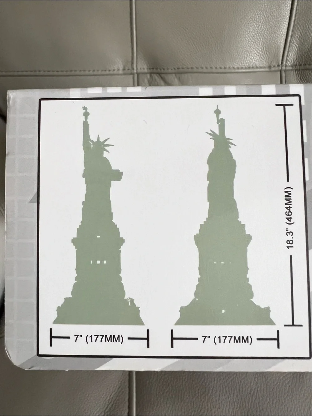 NEW Apostrophe Games Statue of Liberty Building Block Set 1577 Pieces Age 14+